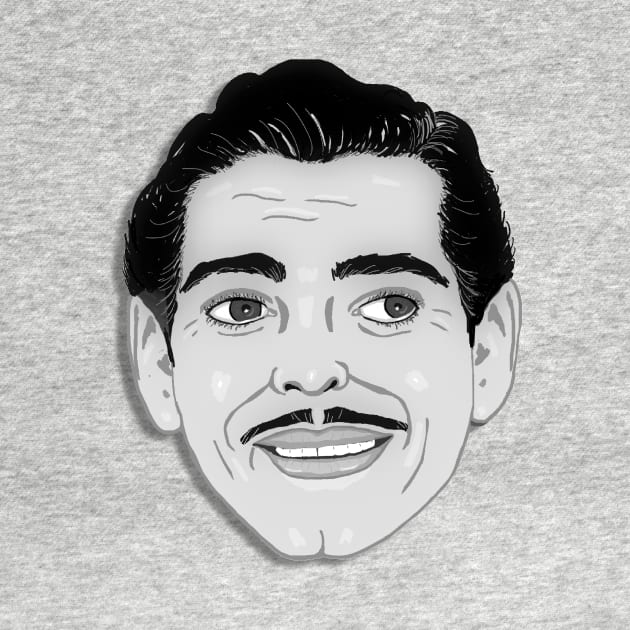 Clark Gable by Happyoninside